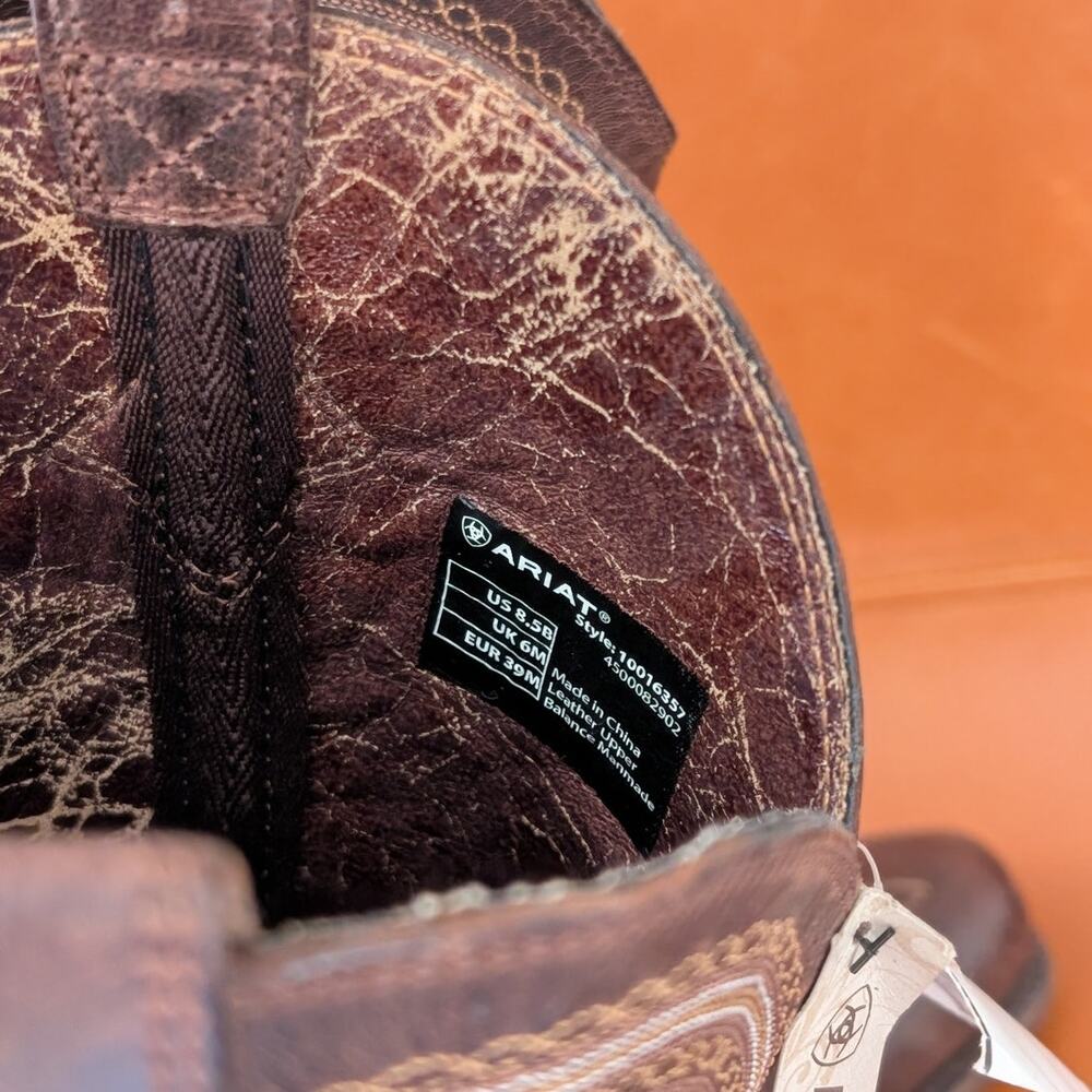 Ariat Lively Western Boots Women's 8.5 - Brand New - Picture 7 of 8